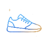 Wearing Shoes Template Preview